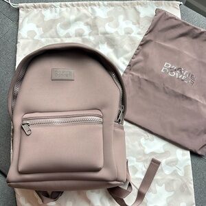 Dagne Dover, “Dakota” medium “Dune” colored backpack